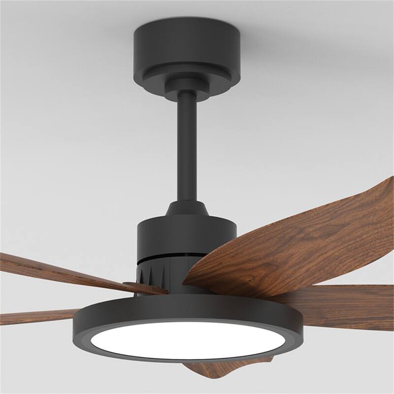 42" High Airflow Plug-and-Play Fan Blades ABS Plastic Fan Blades Ceiling Fan Light