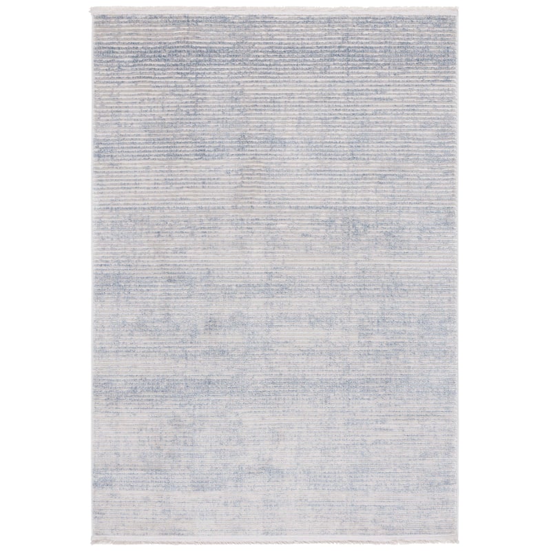 SAFAVIEH Whisper Cathalijne Contemporary Stripe Fringe Rug