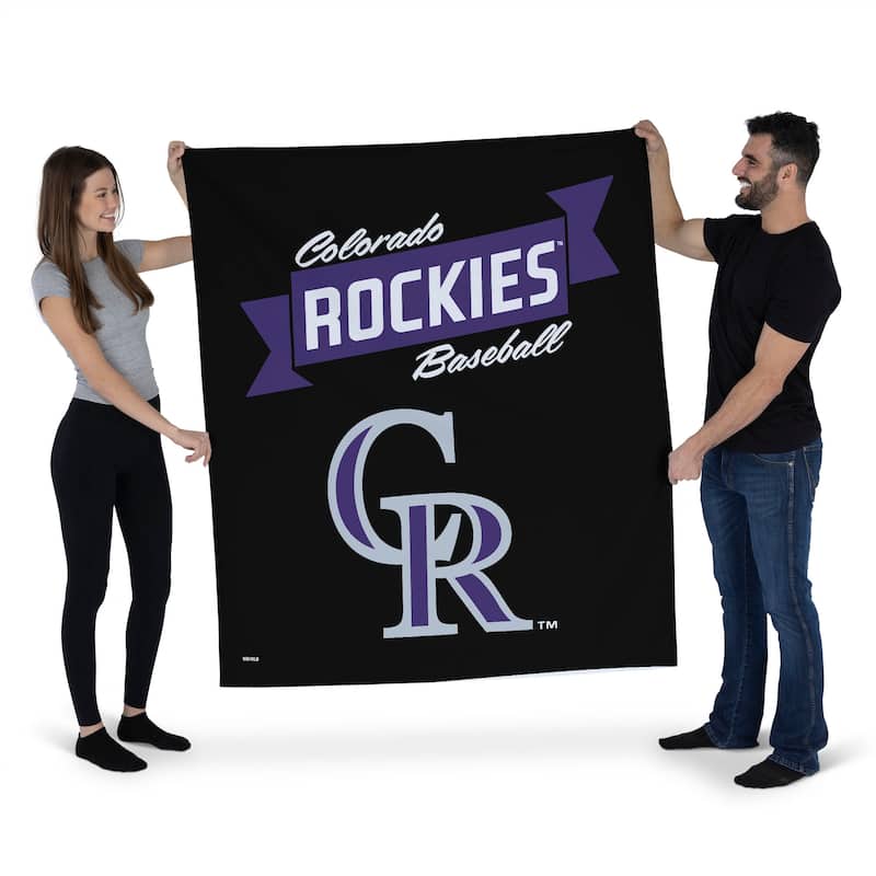MLB Premium Rockies Printed Wall Hanging - 34"x40"