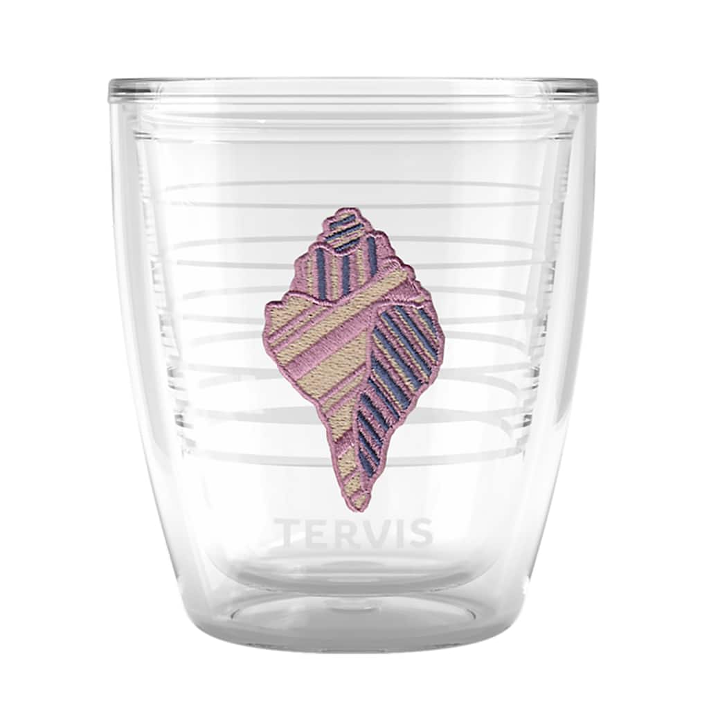 Tervis Beachcomber Collection Shanka Shell Made in USA Double Walled Insulated Travel Tumbler, Shanka Shell - 12oz