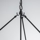 preview thumbnail 12 of 56, Dimmable Large Drum Glass Chandelier for Dining Room High Ceiling Living Room