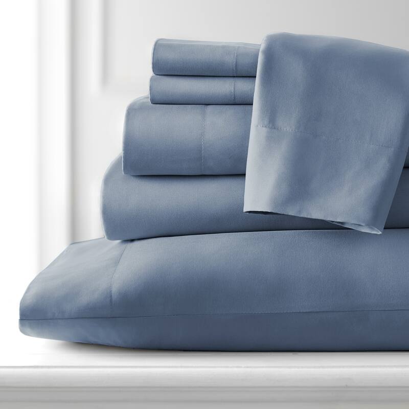 Adjustable Mattress Split King Ultra-Soft 7-piece Bed Sheet Set