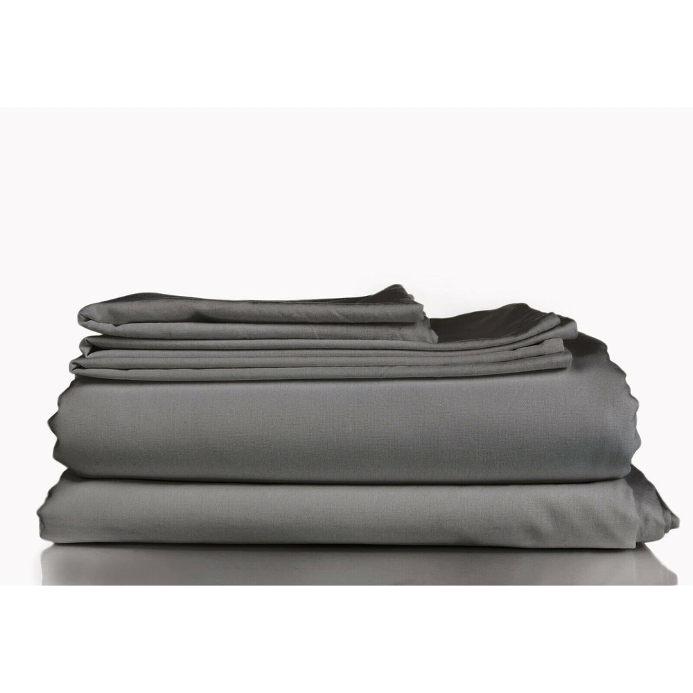 1800TC Soft Microfiber 4-piece Deep-pocket Bed Sheet Set