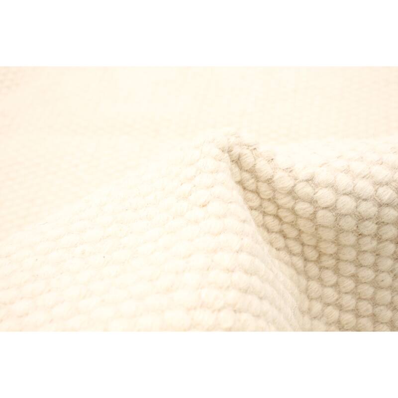 ECARPETGALLERY Hand Loomed Bungalow Wool Dhurrie