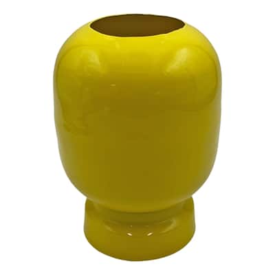 8 Inch Tall Decorative Handmade Iron Modern Round Flower Vase