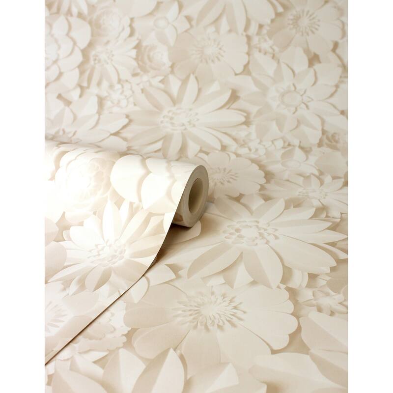 Fine Decor Dacre Cream Floral Wallpaper