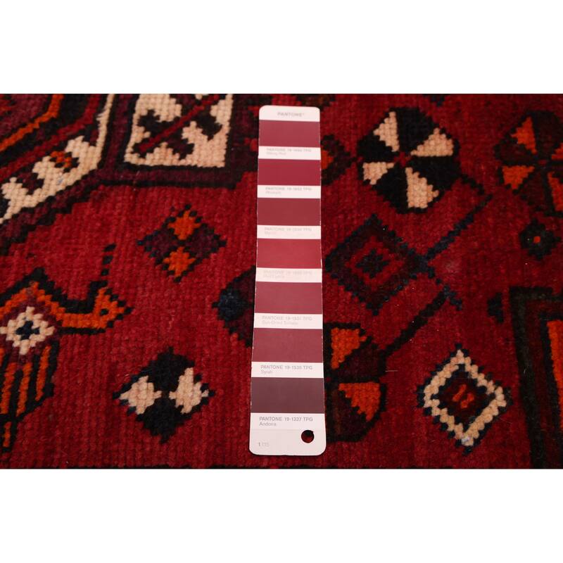 ECARPETGALLERY Hand-knotted Konya Anatolian Red Wool Rug - 4'9 x 6'0