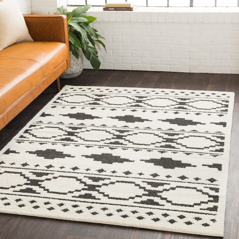 Livabliss Amerigo Bohemian Global Plush Area Rug