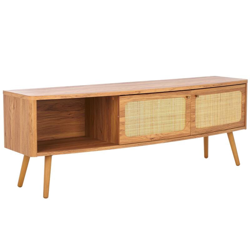 SAFAVIEH Home Cielle 2 Door Media Stand. - 60"Wx15"Dx21"H