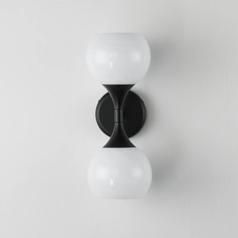 Maxim 21222MR Neve 2 Light 16" Tall Wall Sconce
