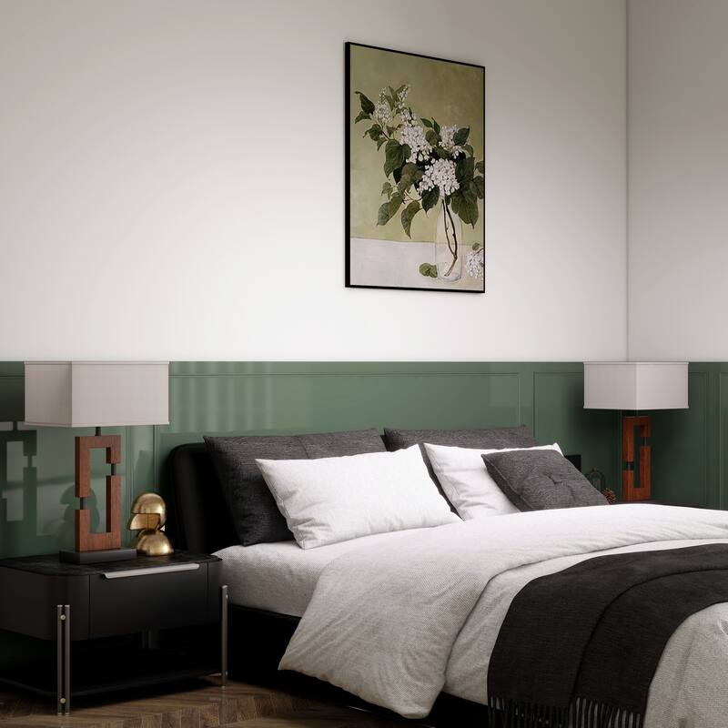 Set of 2 Painted Table Lamp