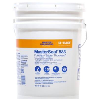 BASF MasterSeal 583 White Cement-Based Waterproof Coating