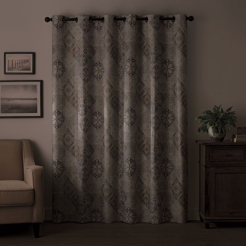 Eclipse Martina Medallion Absolute Zero Max Blackout Window Panel