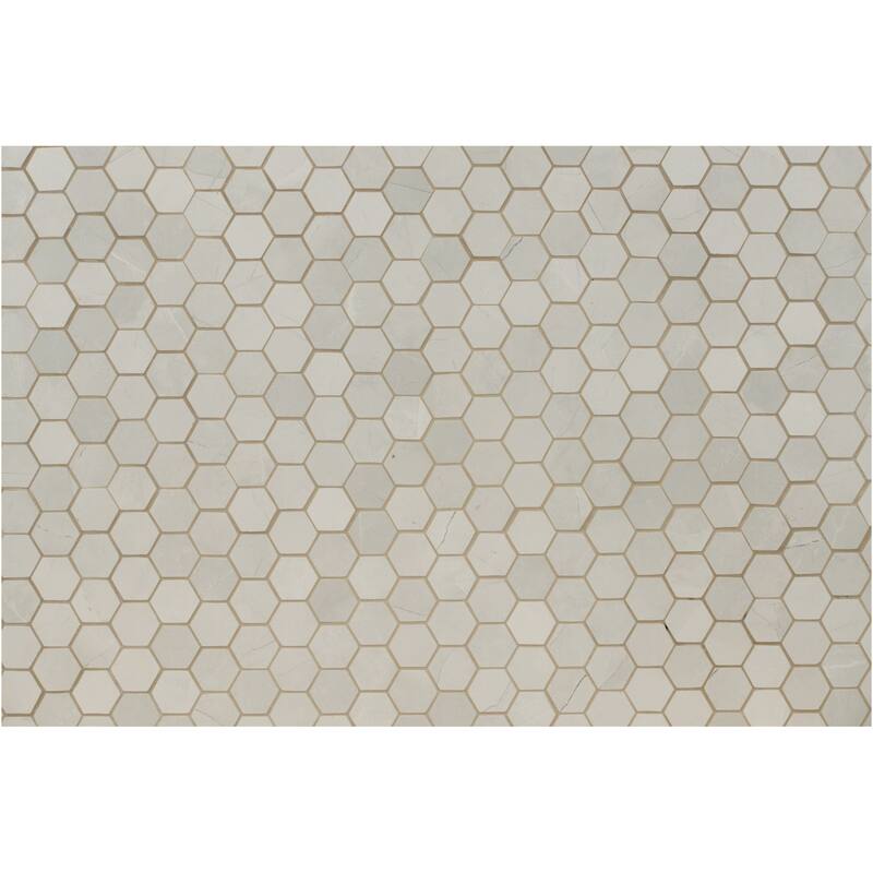 Ackland AKN-P-SO2X2HXM-CA Sonoma - 12" x 12" Porcelain Geometric Floor