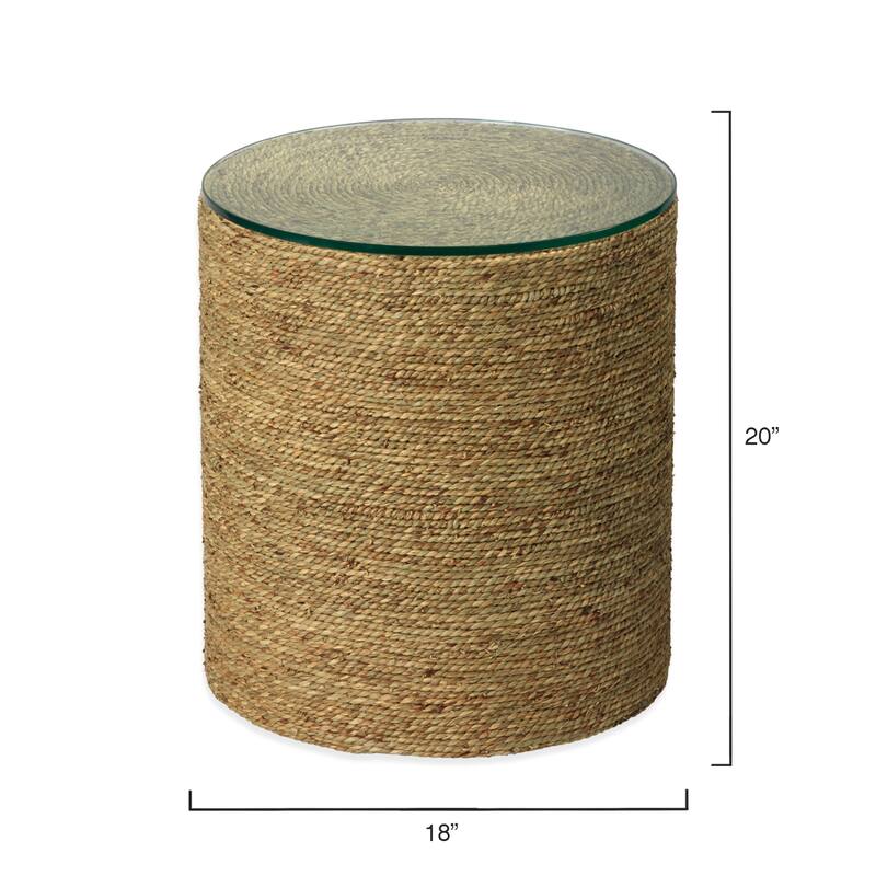 Jamie Young Harbor Seagrass Side Table