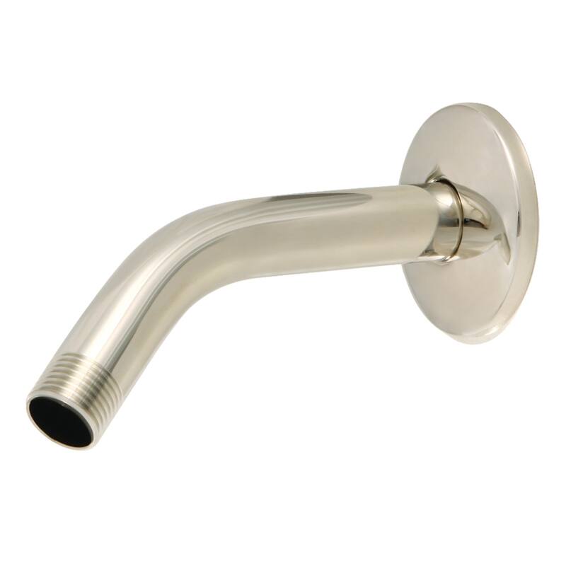 Kingston Brass Trimscape 6-Inch Shower Arm with Flange - Polished Nickel