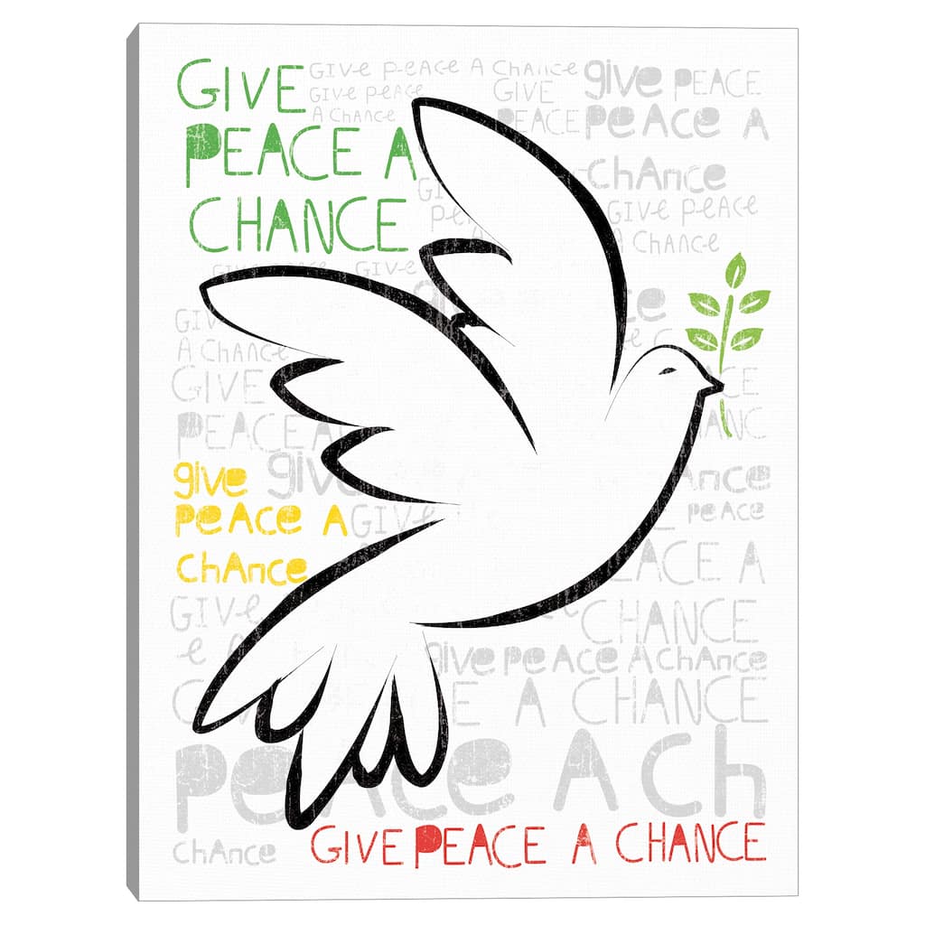 Give Peace a Chance Canvas Art Print
