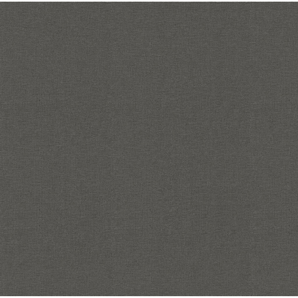 A-Street Prints Meade Charcoal Fine Weave Wallpaper