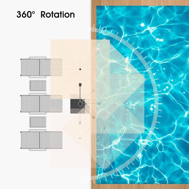 PURPLE LEAF 9/10/11 ft Square 09x12 ft Rectangle Double Top LED Patio Cantilever Umbrella with Base