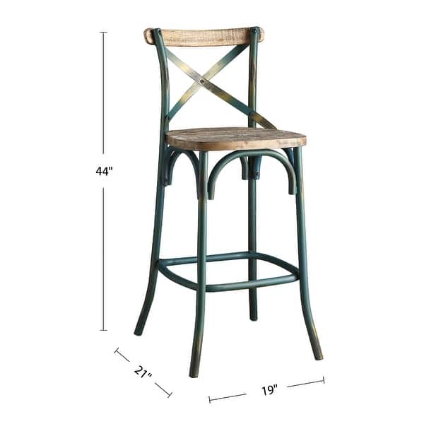 Metal Bar Chair with X Backrest Design On Sale Bed Bath & Beyond