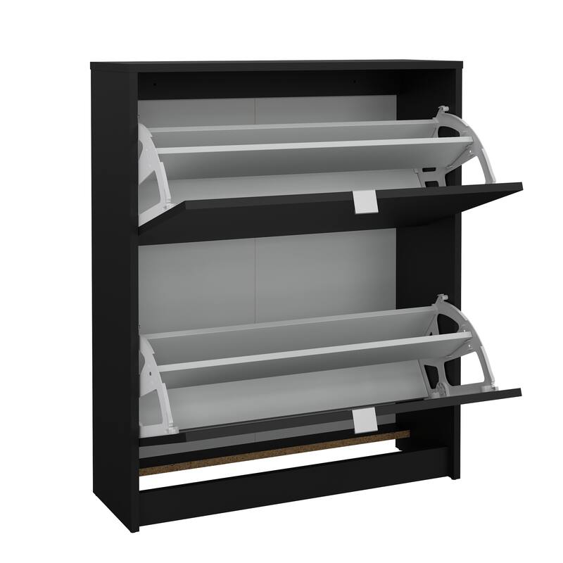 Porch & Den Cambria 2-drawer Shoe Cabinet