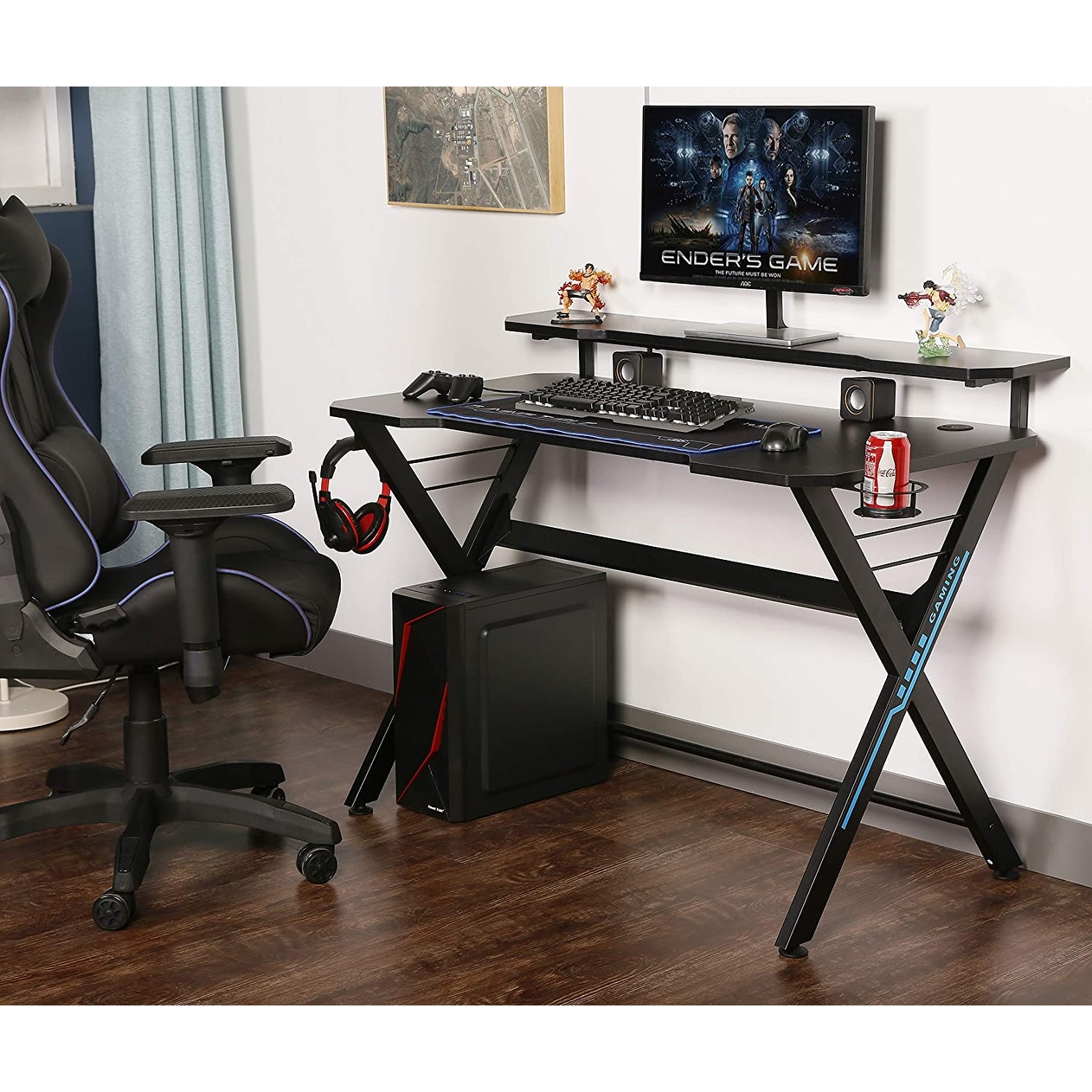 Rectangular hot sale gaming desk