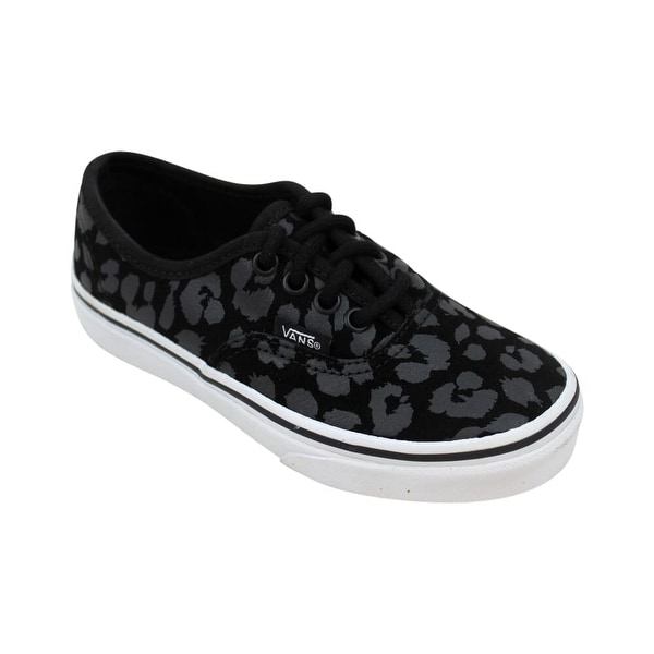 black vans grade school