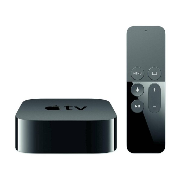 Shop Apple TV 4K 64GB Black Overstock 31320848