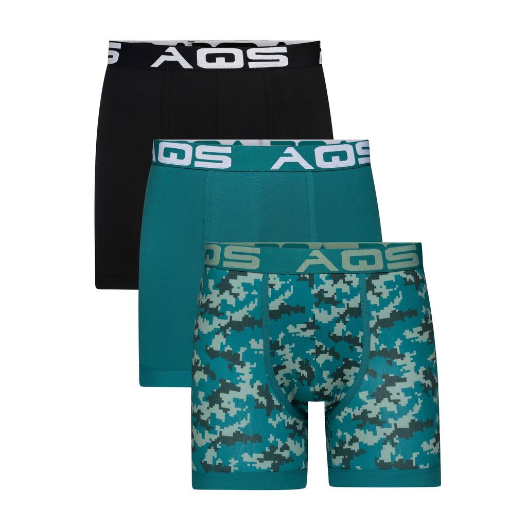 AQS Camouflage Boxer Brief 3 Pack