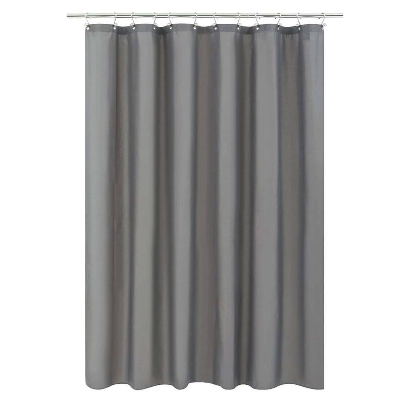 Extra Long Waterproof Shower Curtain Liner 71x79 Inches - Gray - 71Wx79H Inch /180cmx200cm