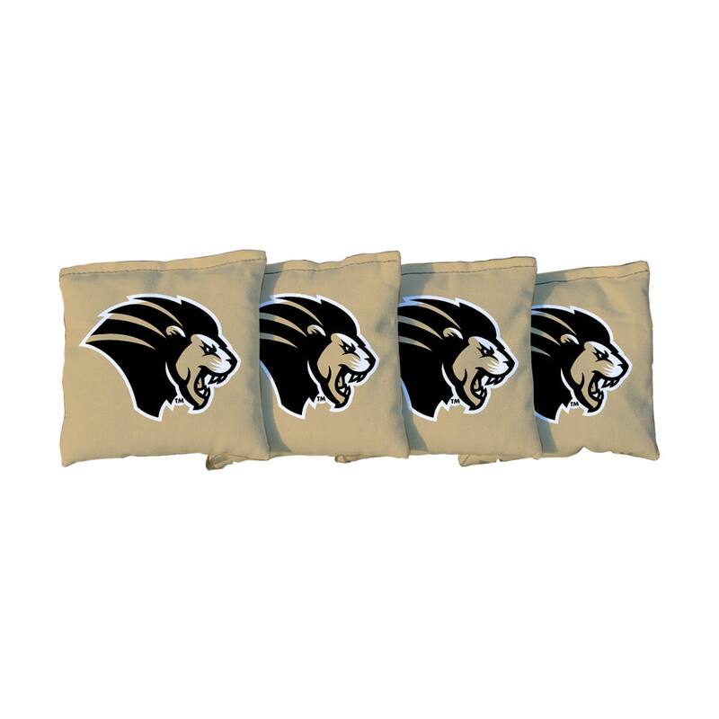 Purdue Northwest Pride Gold Cornhole Bags - Corn Filled