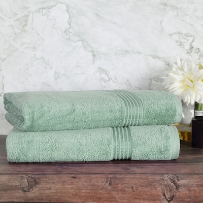 Blue Nile Mills Ibiza Egyptian Cotton Bath Sheet, Set of 2