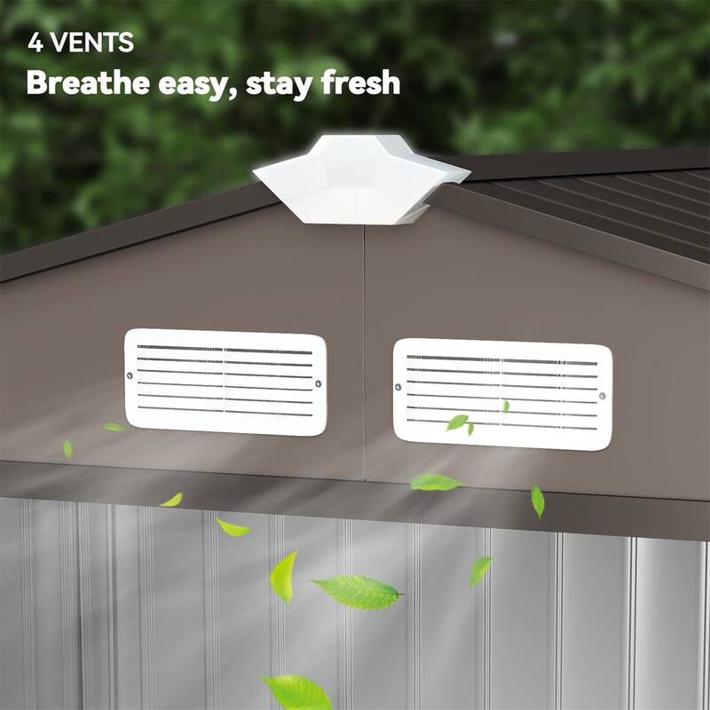 Outdoor Storage Shed, Garden Tool House for Backyard Patio