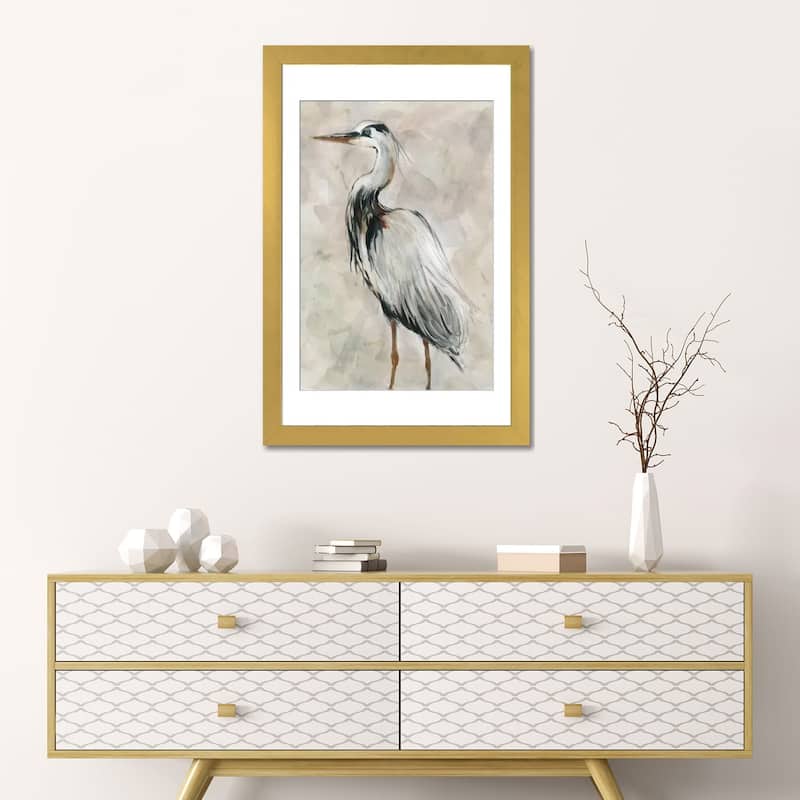iCanvas "Crane at Dusk II" by Carol Robinson