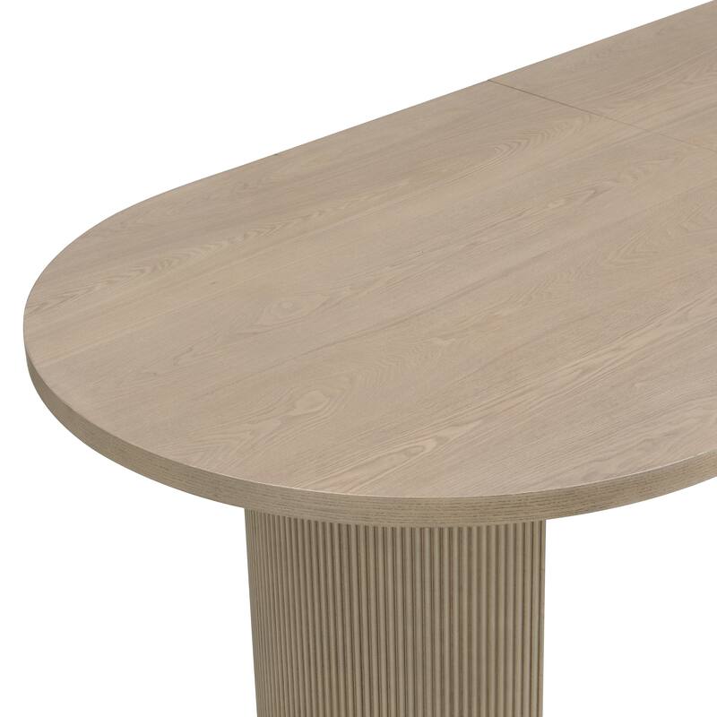 Christopher Knight Home - Evadne Upholstered Rubberwood Chair and Oval Pedestal Table 7 Piece Dining Set