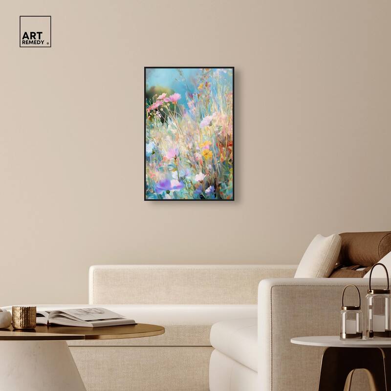 Cosmos Cascade Canvas by Art Remedy