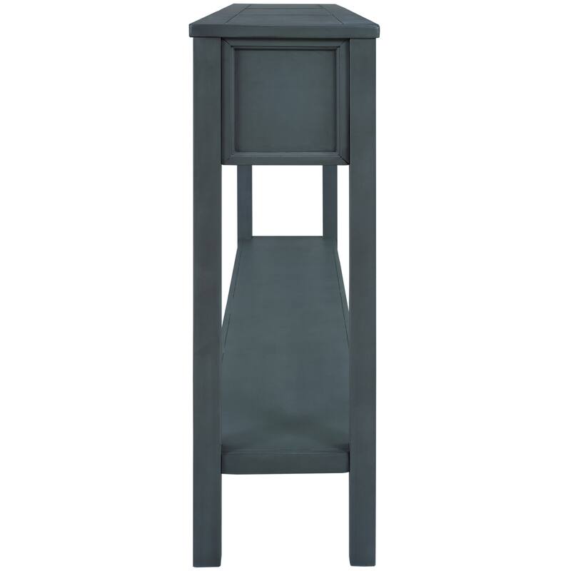 Rustic Entryway Console Table and 60" Long Sofa Table