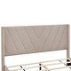 preview thumbnail 8 of 18, Merax Queen Size Linen Upholstered Platform Bed with 3 Drawers