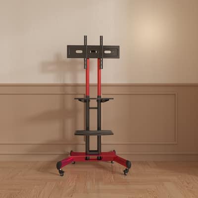 Rotatable height adjustable TV stand for 32–80 inch TVs Max VESA 600x400mm