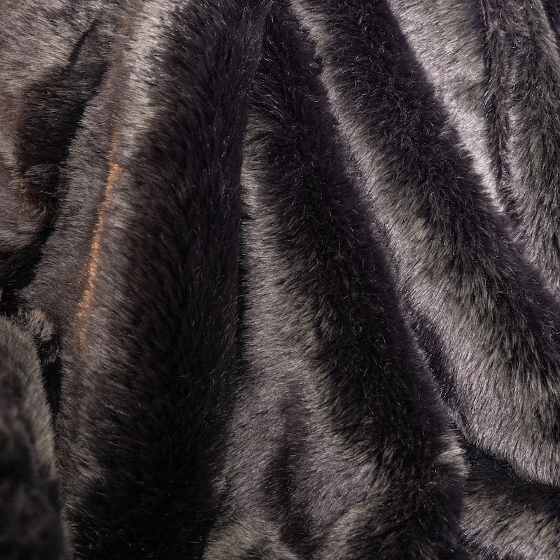 Husband Pillow - Exquisite Cozy Faux Fur - Double Sided Weighted Throw Blanket - 2-tone, 50"X 60"