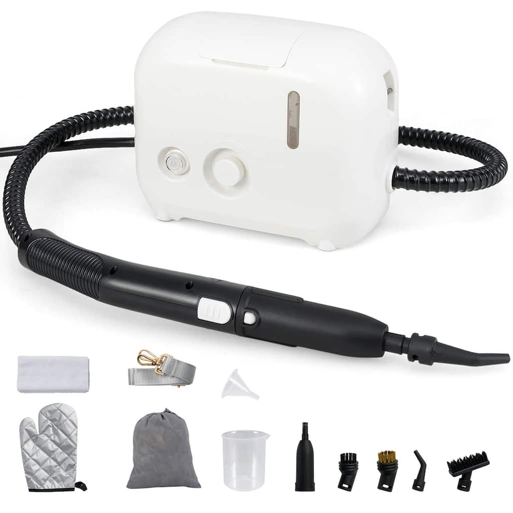 Costway 1500W Portable Steam Cleaner with 34 oz Water Tank - See Details