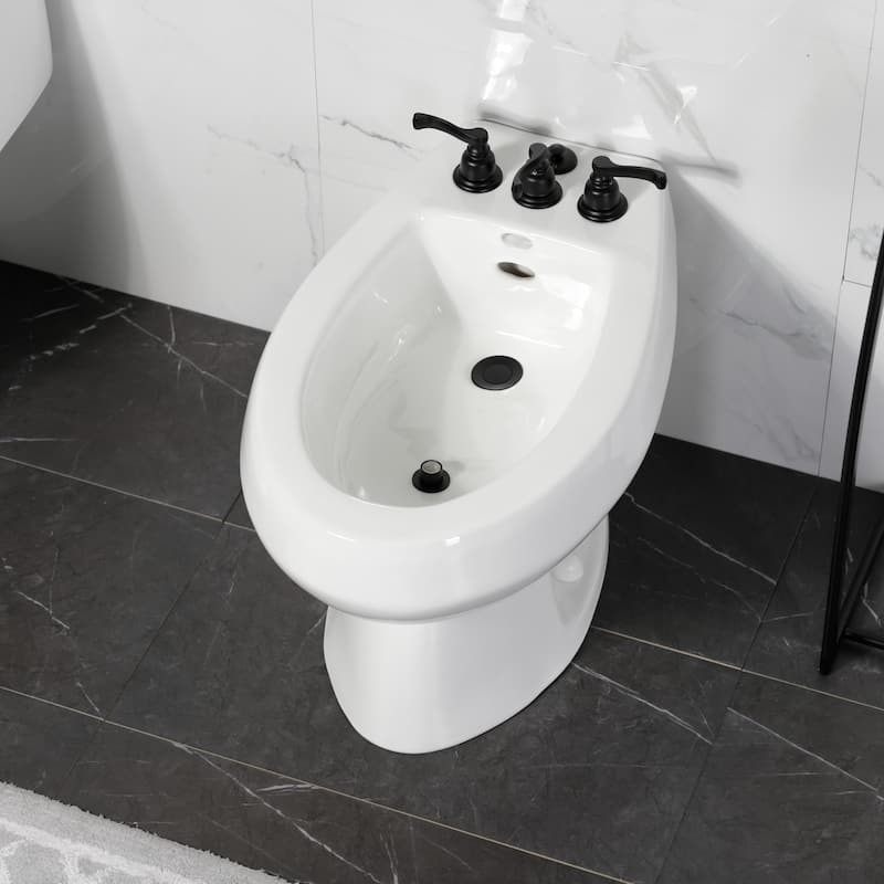 Kingston Brass Royale Three-Handle Bidet Faucet