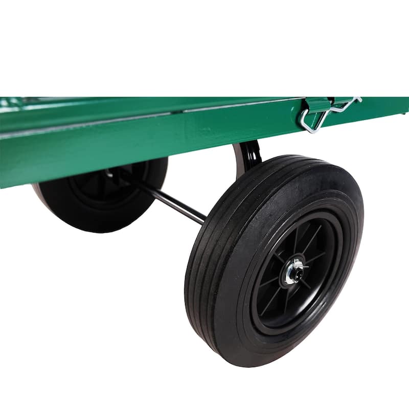Outdoor Garden Tools Cart/Wagon/Trucks with Solid Tires