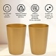 preview thumbnail 48 of 60, HOLD N’ STORAGE - Set of 2 Small Trash Can with Open Top for Compact and Tight Spaces – 1.58 Gallon Capacity