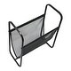 preview thumbnail 8 of 8, Canvas and Metal Log Holder or Magazine Rack - 17.5"L x 9.1"W x 20.0"H