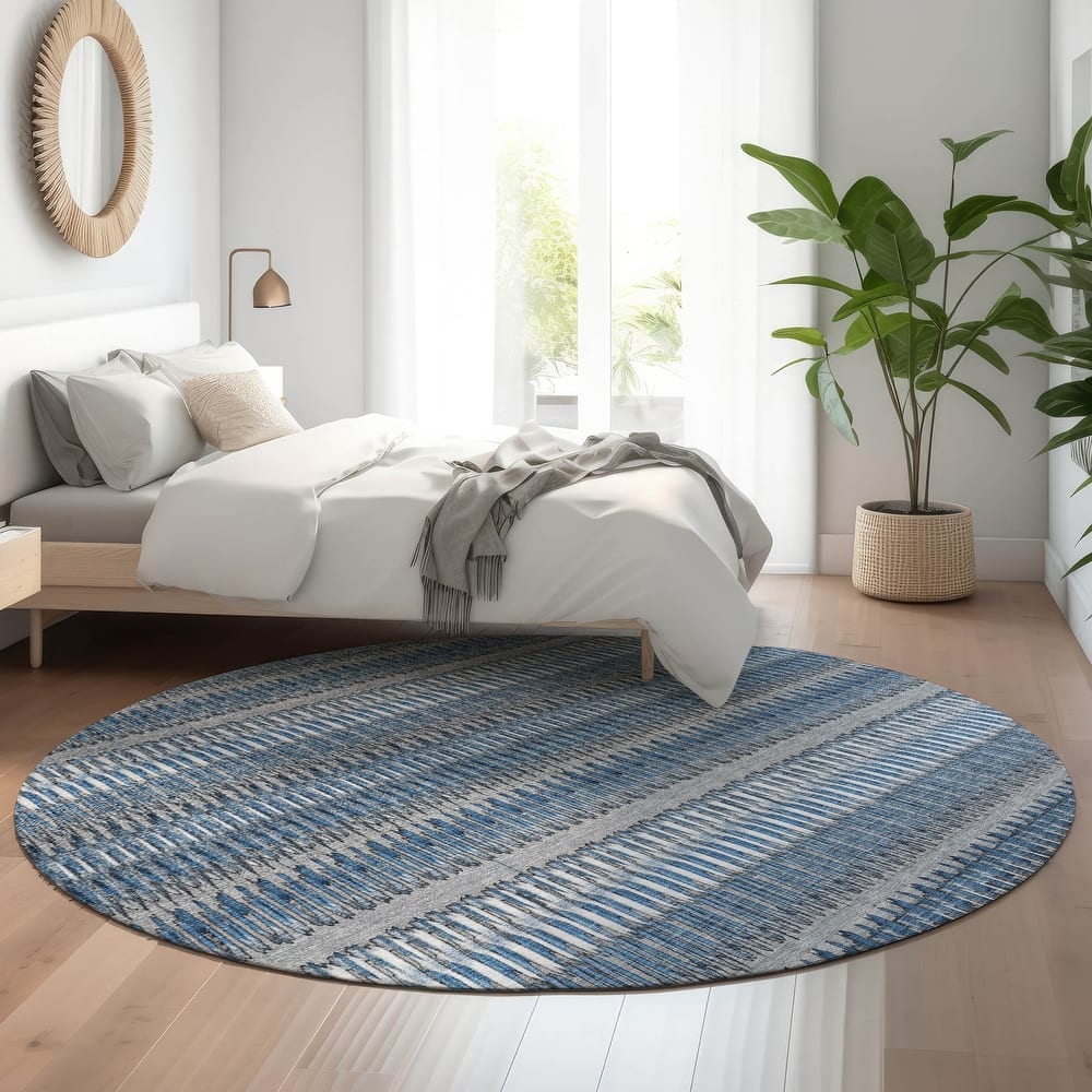 Premium Washable Super Soft Modern Stripe Mayfield Rug