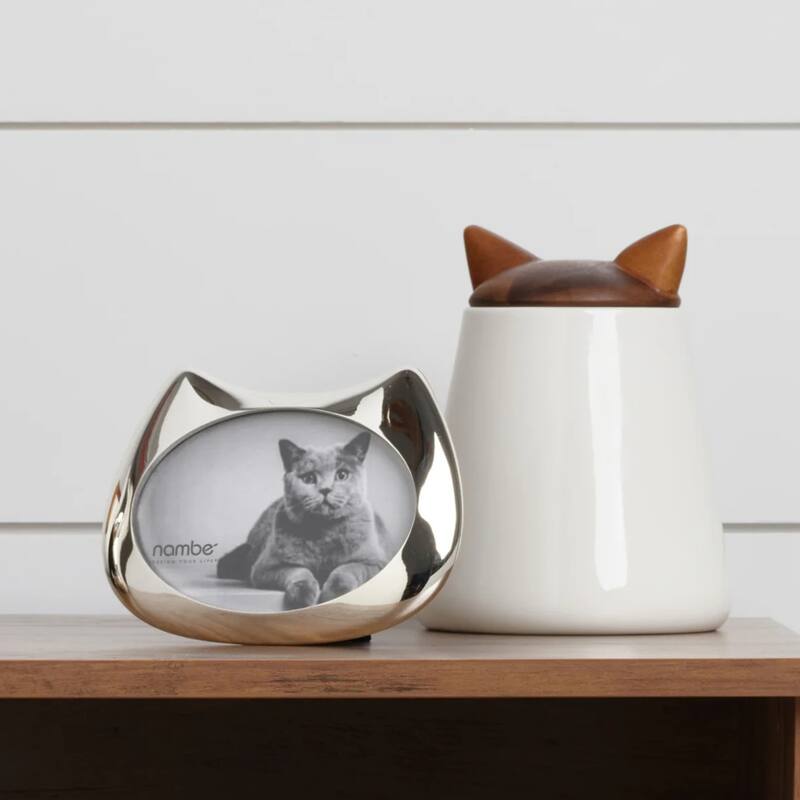 Nambe Cat Picture Frame
