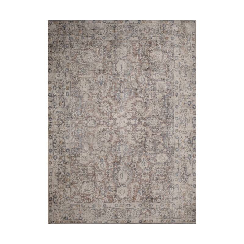 Chloe 5' x 7'3" ft Handwoven Indoor Rug, Multicolour - 5' x 7'3" ft