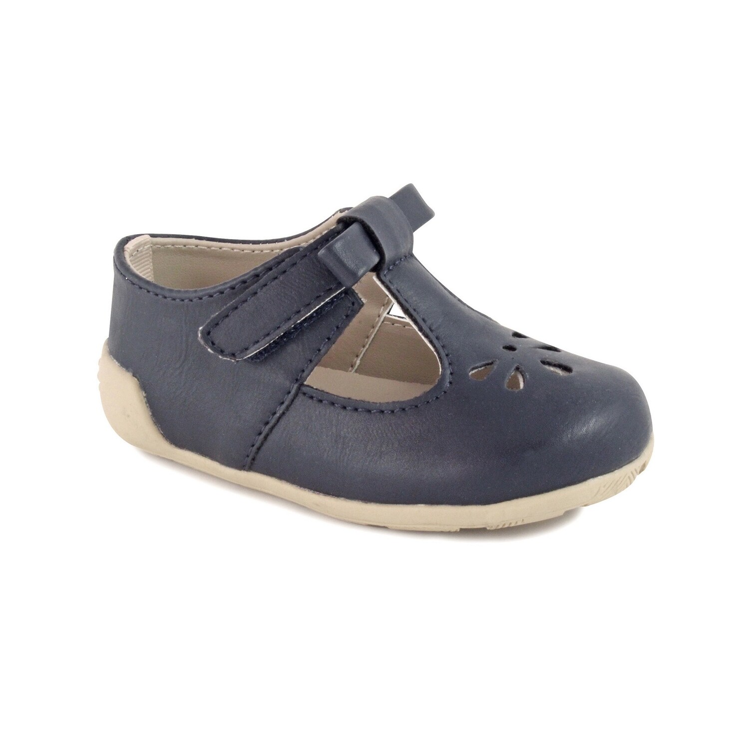 navy t strap shoes