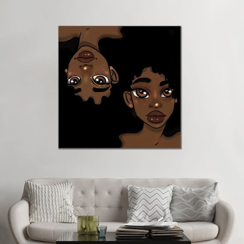 iCanvas "Yin & Yang" by Bri Pippens Canvas Print